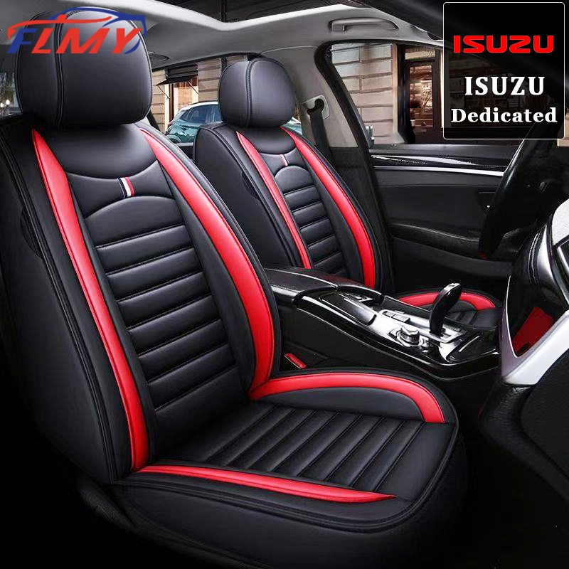 Seat Covers for ISUZU D-MAX 06/2012 - 2016 SINGLE CAB CHASSIS UTILITY FRONT BUCKET + _ BENCH CHARCOAL CHALLENGER main image 1