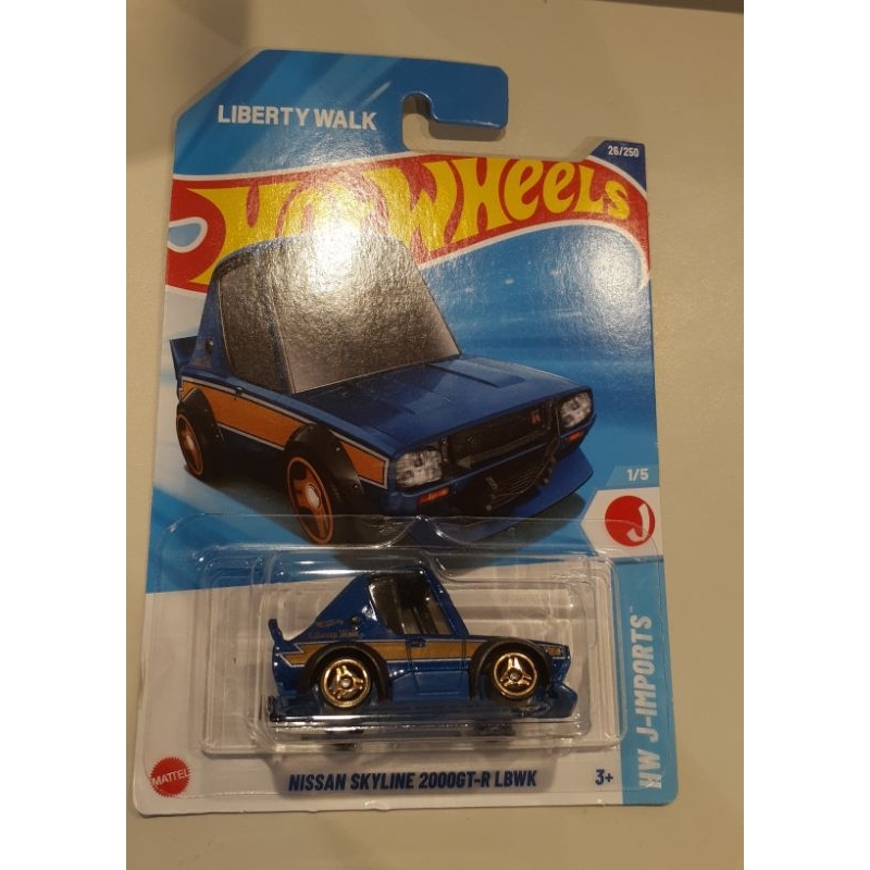Hot Wheels Liberty Walk Nissan Skyline 2000GT-R LBWK | Shopee Philippines
