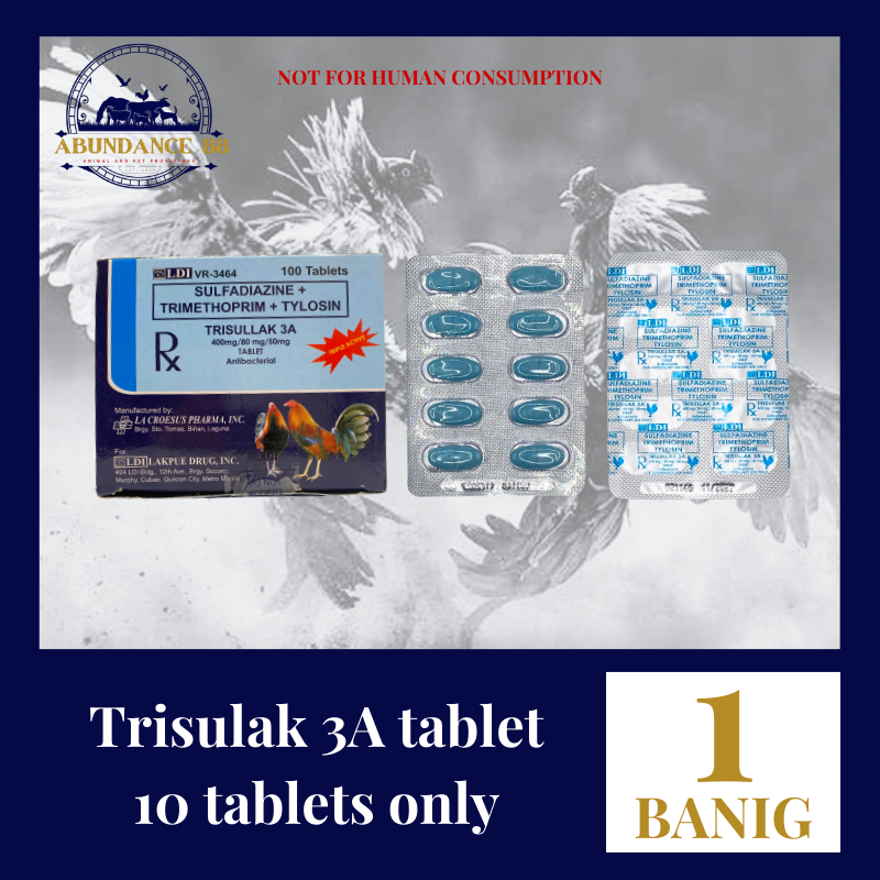 LDI TRISULAK 3A TABLET - 10 TABLETS ONLY | Shopee Philippines