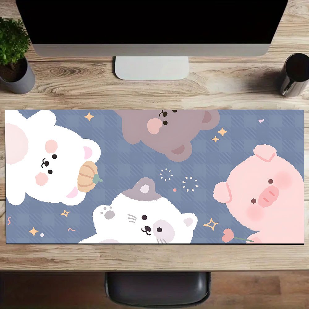 1pc Comic animals Large Mouse Pad computer mat Desk Mat keyboard mat ...