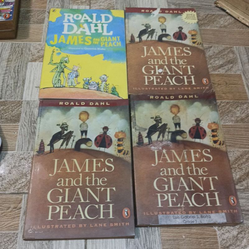 James and the Giant peach by Roald Dahl | Shopee Philippines
