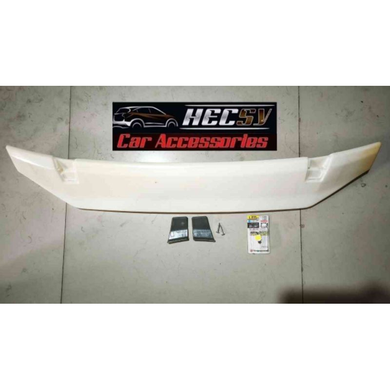 Jazz GE Modulo Ducktail Spoiler Abs Plastic unpainted 2009 2010 2011 ...