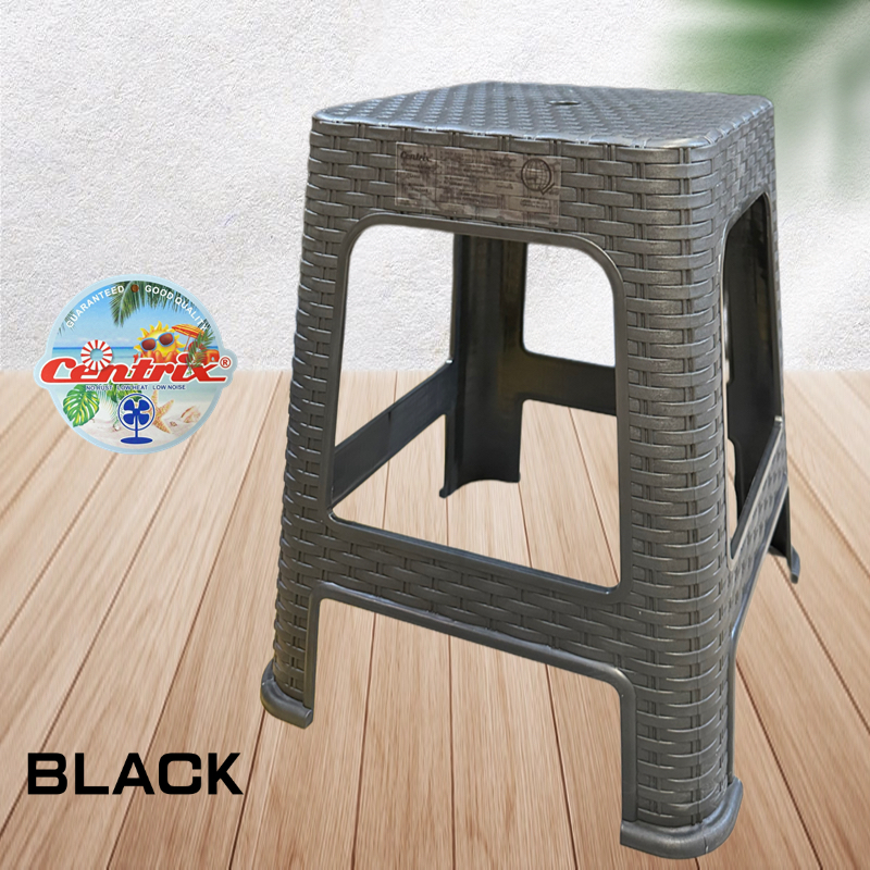 Centrix Rattan Stool High-Quality Plastic Sturdy Chair Furniture ...