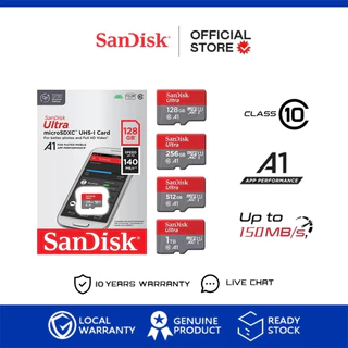 thumbnail image 2 of SanDisk Ultra MicroSD 128GB – Class 10, 120MB/s, SDSQUA4, Works With Samsung LG Nikon Canon 2 of 2