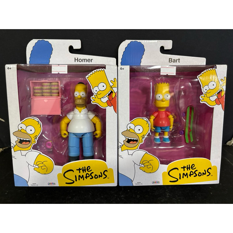 TE-Trend The Simpsons Speelgoedfiguren, Springfield Limited Edition Series 3, verzamelaar, speelgoed, baard, Simpson, 80 mm, meerkleurig