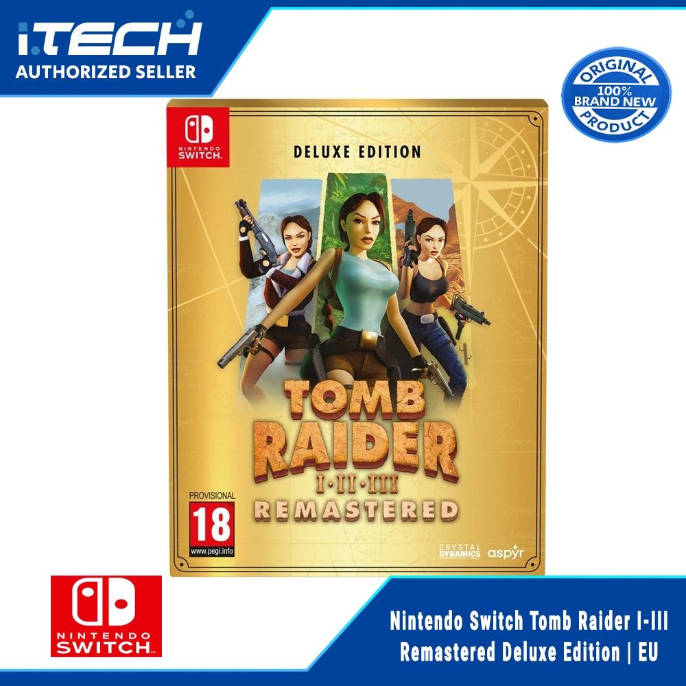 Nintendo Switch Tomb Raider I-III Remastered Deluxe Edition | EU ...