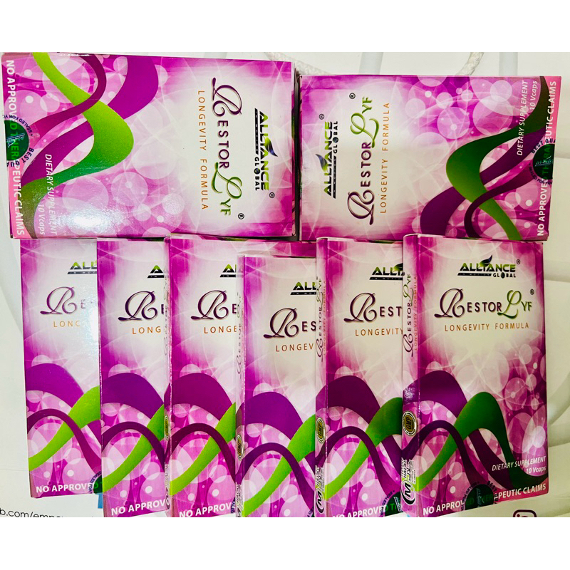 Aim Global RestorLyf Longevity Formula 10-20years younger | Shopee ...