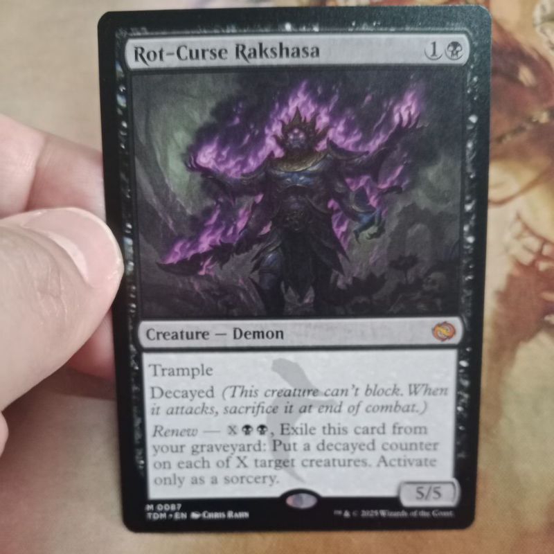 Rot-Curse Rakshasa (TDM) | Shopee Philippines