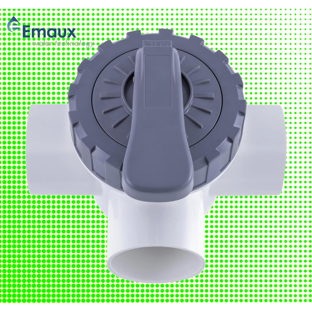 EMAUX Pool 3 Way Valve 1.5 inch and 2 inch | Shopee Philippines