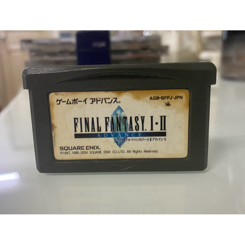 Final Fantasy I & II Nintendo Game Boy Advance Square Enix 2004 ...