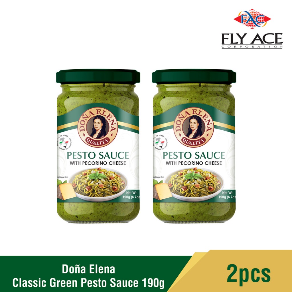 Doña Elena Classic Green Pesto Sauce 190g x 2 | Shopee Philippines