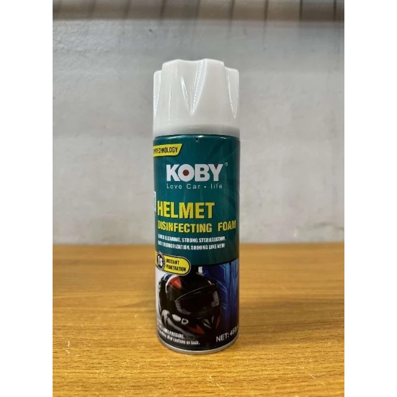 KOBY HELMET DISINFECTANT FOAM 450ML | Shopee Philippines
