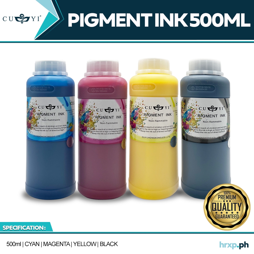 500ml CUYI Pigment Ink for Modified Epson Printer Special Ink for High ...