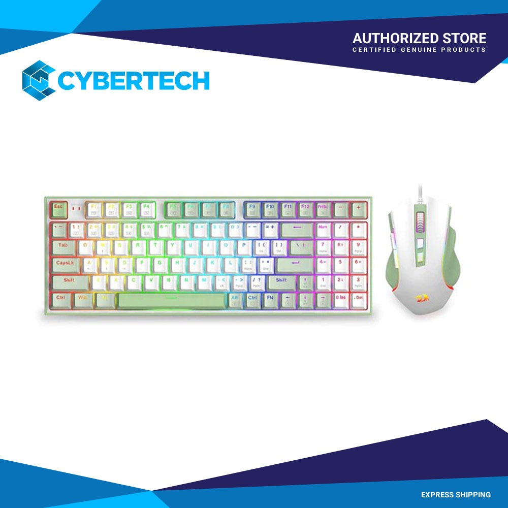 Redragon S134 Ultimate Gaming Rig Mechanical Gaming Keyboard + Mouse ...