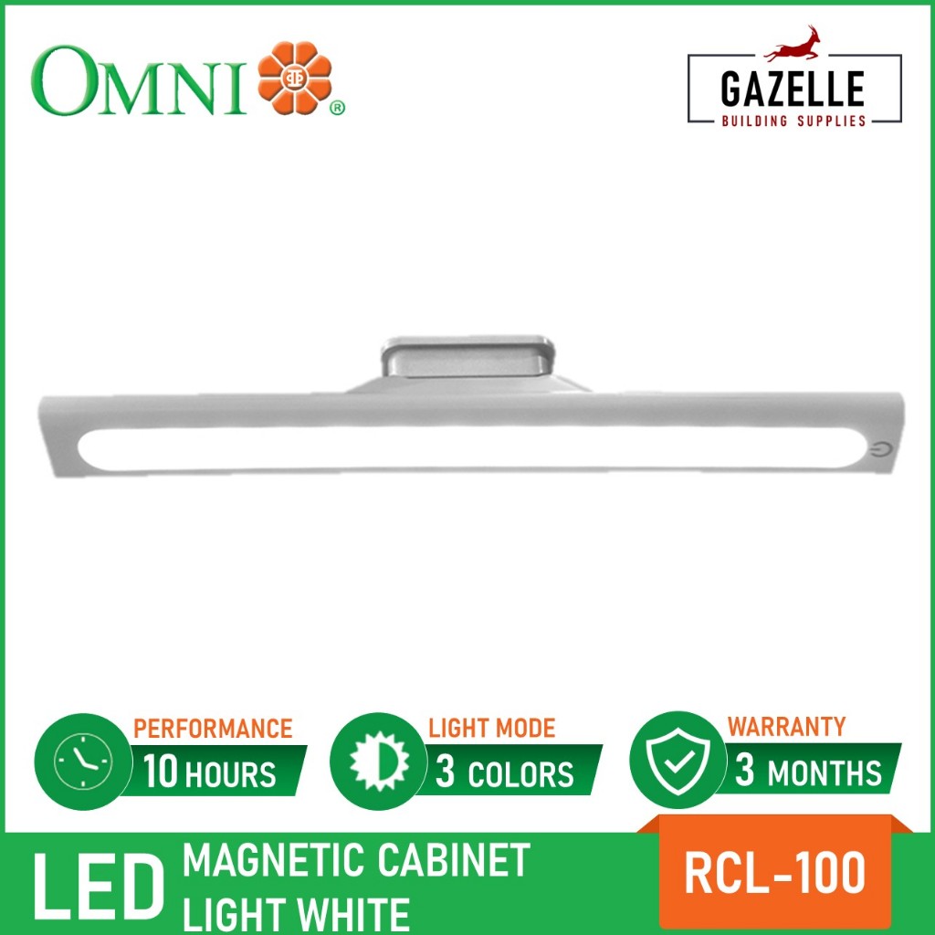 Omni Magnetic LED Cabinet Light RCL-100 Black / White Daylight Warm ...