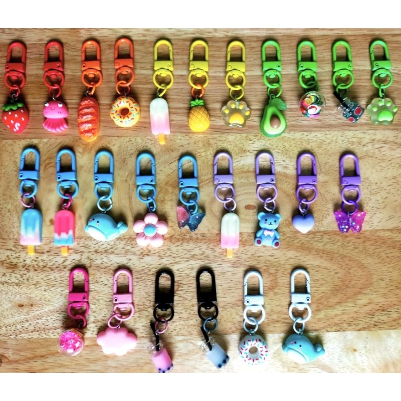 [ON HAND] Keychain Bag Charm Album Collect Book Kpop Assorted Color ...
