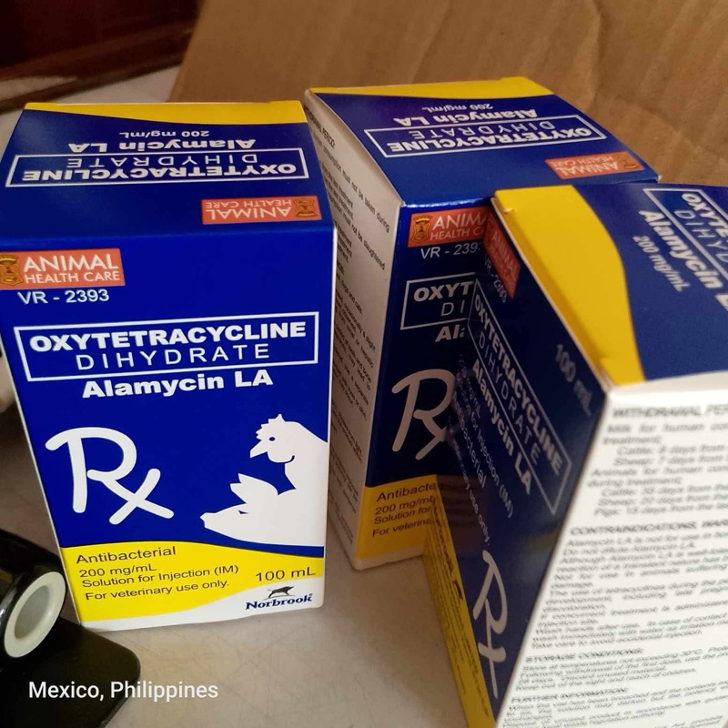 Alamycin LA 100ml Long‑Acting Oxytetracycline Injectable for Hogs ...
