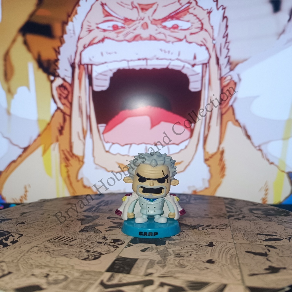 Authentic Monkey D. Garp of One Piece Panson Works Full Face Jr Figure ...