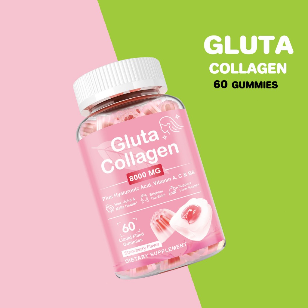 omilay glutathione Collagen Gummies Skin Brightening & Anti-Aging Glutathione Supplement Strawberry قاعدة بدون فاونديشن Supply:1 Bottle What is the difference
