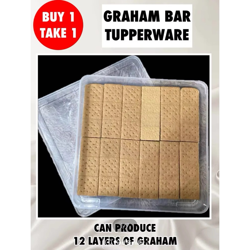 BUY 1 TAKE 1 FREE - 3L GRAHAM BAR TUPPERWARE | Shopee Philippines