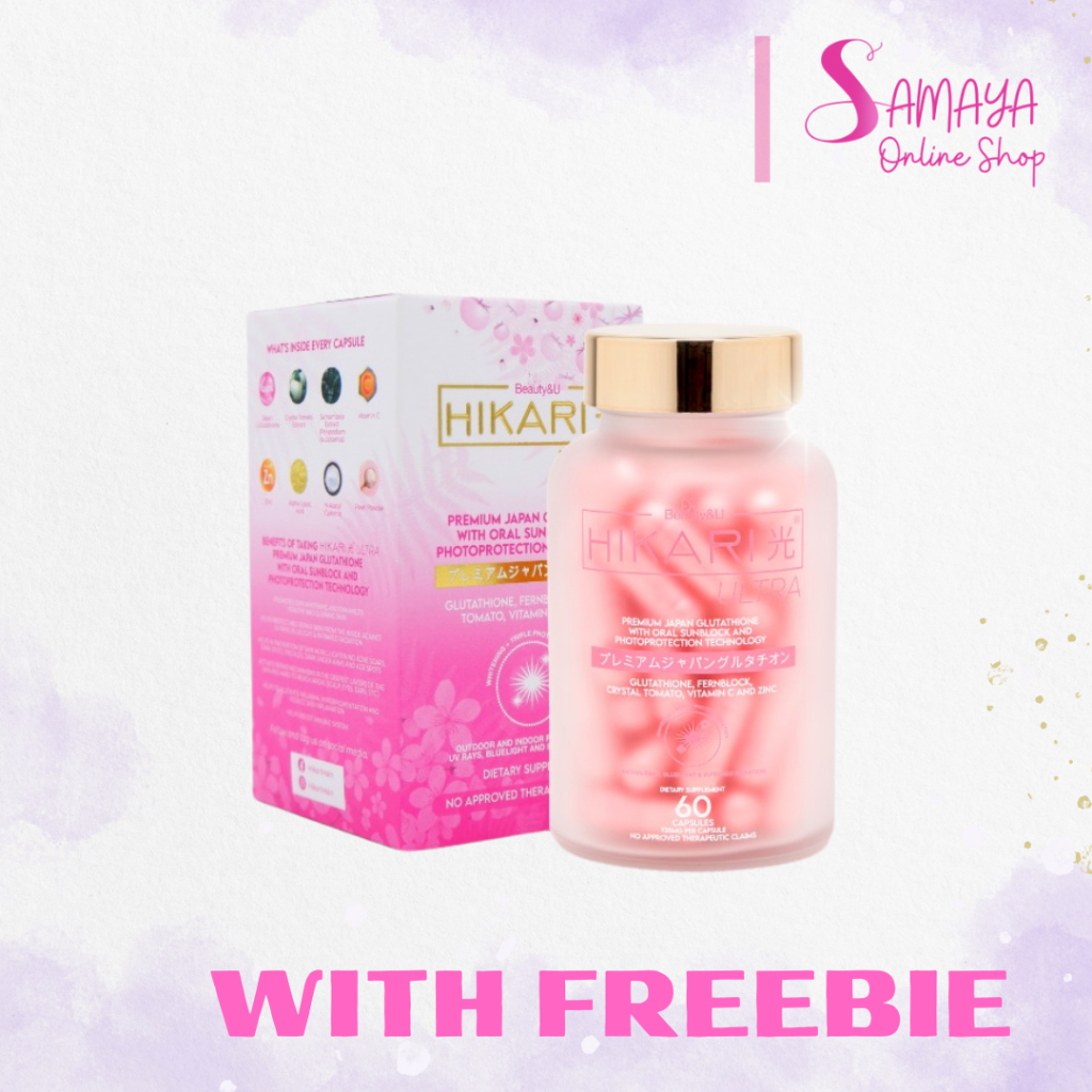 hikari glutathione price philippines HIKARI ULTRA PREMIUM JAPAN GLUTATHIONE WITH ORAL SUNBLOCK 60 CAPSULE