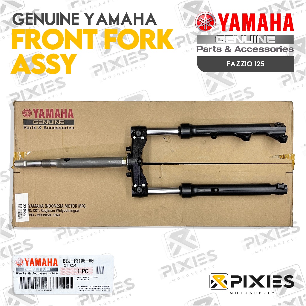 YAMAHA GENUINE WHOLE TPOST SET UNDER BRACKET ASSY FOR FAZZIO 125 ...