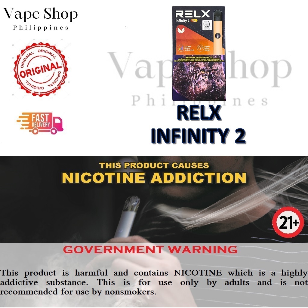 Relx Infinity 2 Pod Kit with Type C-Cable | Shopee Philippines