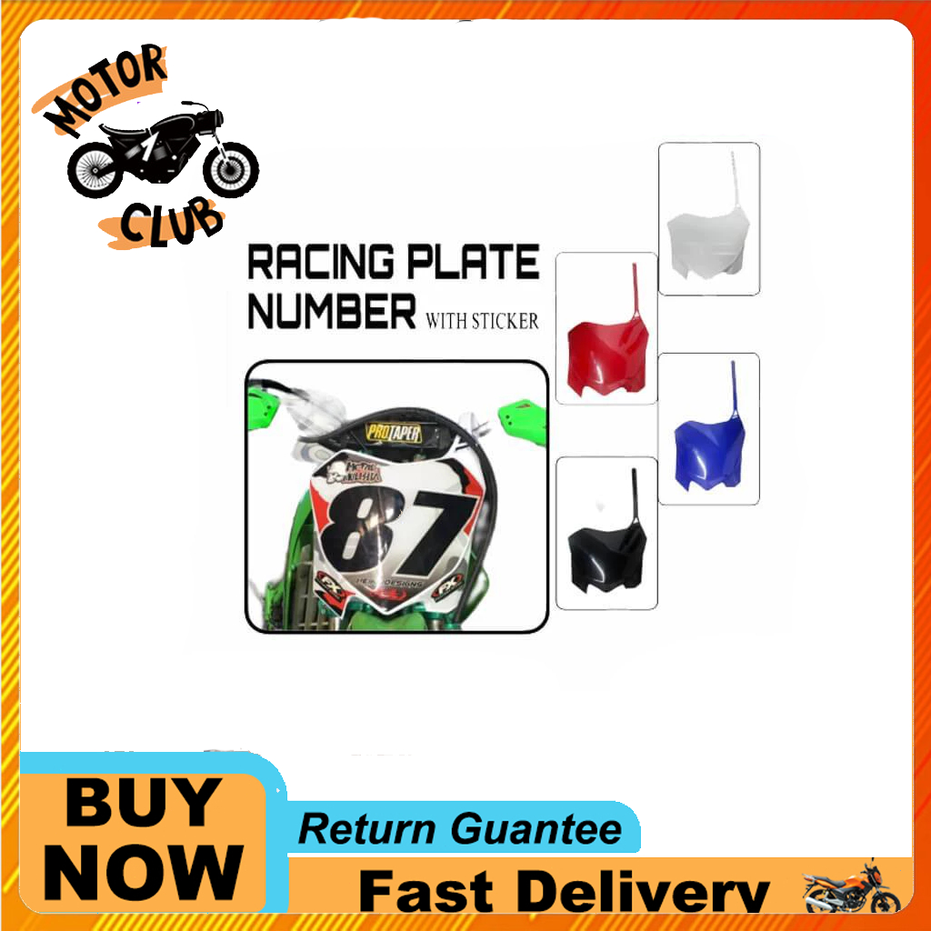 Motorcycle Honda Xrm 110/125 Racing Plate Number A71 | Shopee Philippines