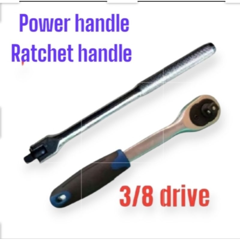 power handle/Ratchet handle 3/8 drive, power handle 3/8 drive | Shopee ...