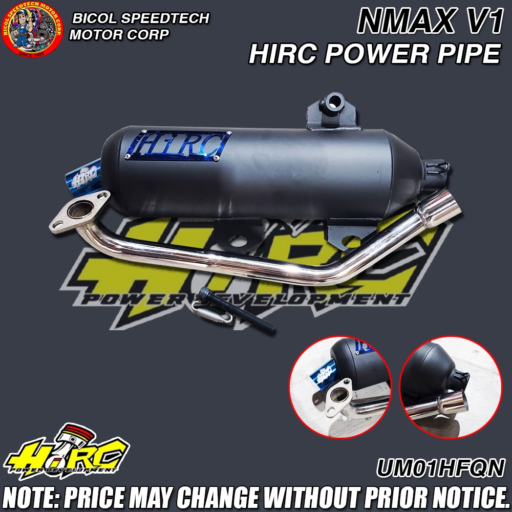 NMAX V1 HIRC POWER PIPE (UM01HFQN) | Shopee Philippines