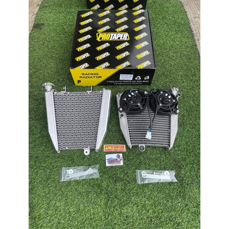 PROTAPER BIG RADIATOR (CURVE) w/ DUAL FAN for SNIPER 150 V1/V2 | Shopee ...