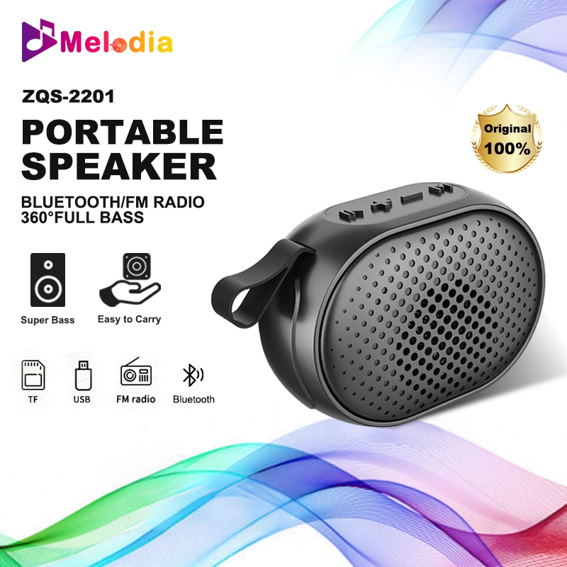 Mini Wireless Bluetooth Speaker Small Size Original Outdoor indoor Portable  Super Bass with FM Radio