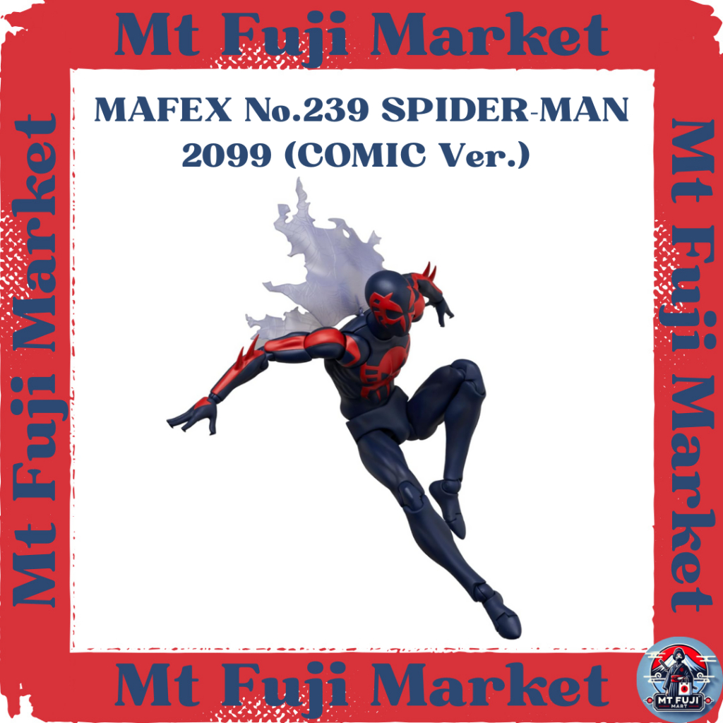 MODÈLE JOUET MEDICOM original MAFEX n°239 Spider Man Spider-Man 2099 (COMIC Ver) EUR 120,88 - FR