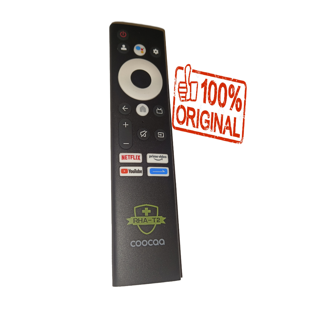(ORIGINAL-AI) COOCAA Remote Voice Command Remote for Android, Smart ...