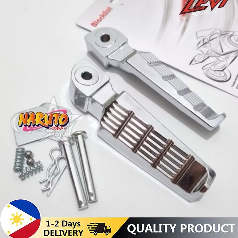 Honda Footstep step Gcraft Moto Footrest Universal Motorcycle Rear Foot ...