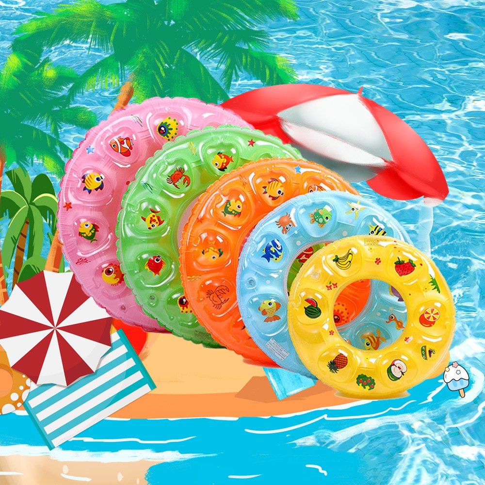 ️(COD) Swimming Ring Inflatable double layer Float | Shopee Philippines