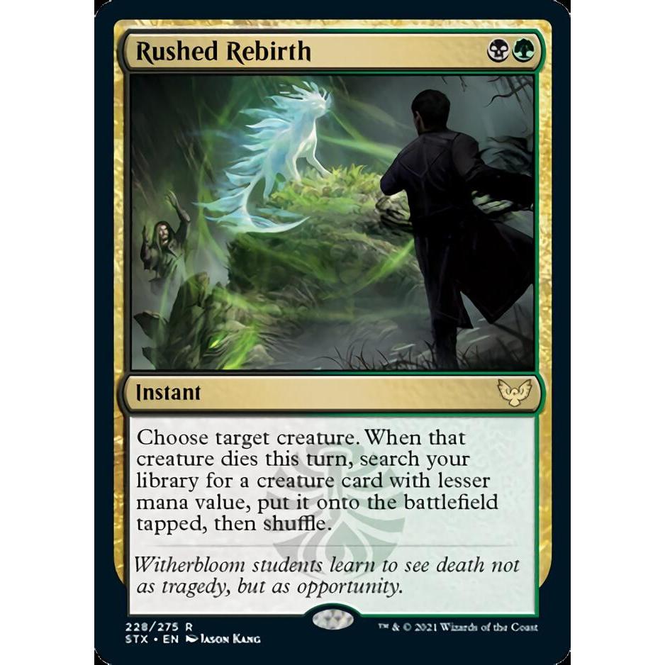 RUSHED REBIRTH MAGIC THE GATHERING TCG | Shopee Philippines