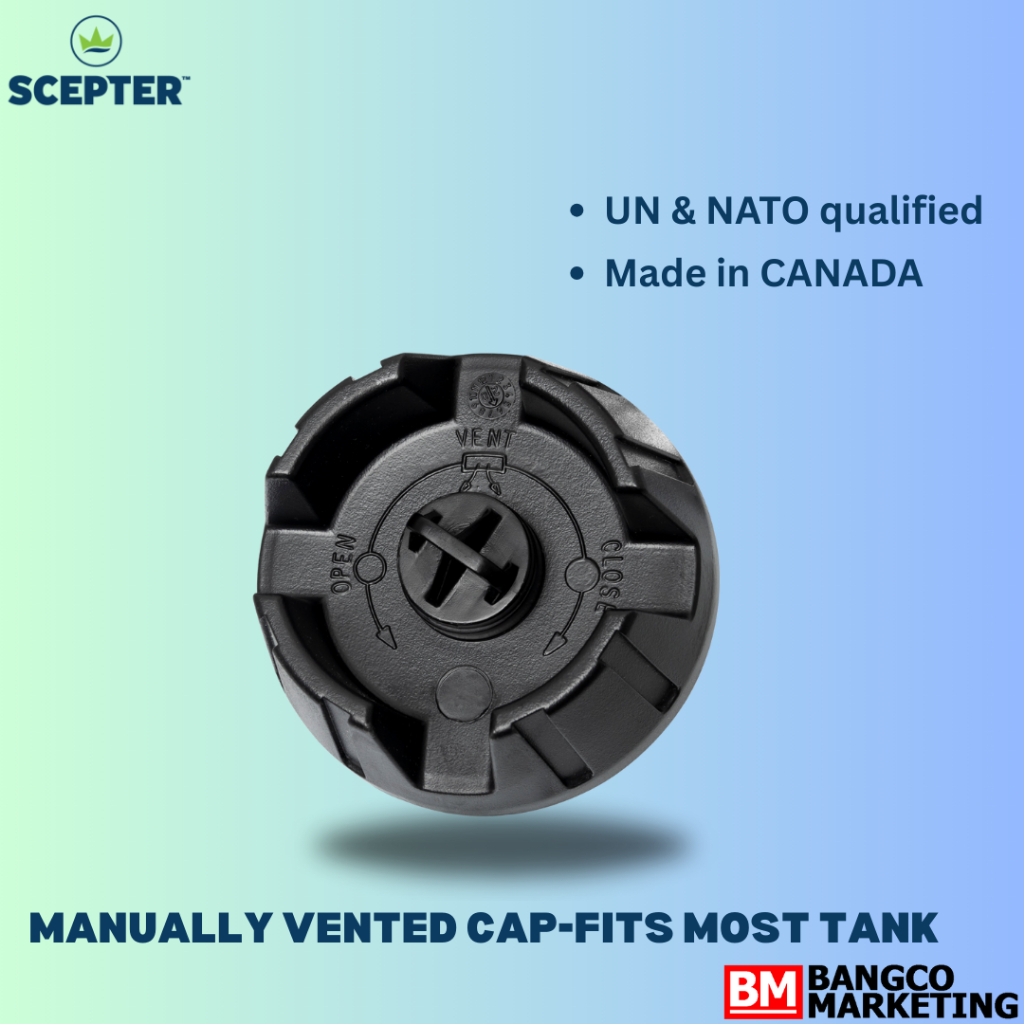 Manually Vented Cap-Fits Most Tank(Manual Venting, Durable Construction ...