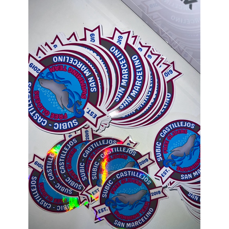 CUSTOMIZED STICKER LOGO | Shopee Philippines