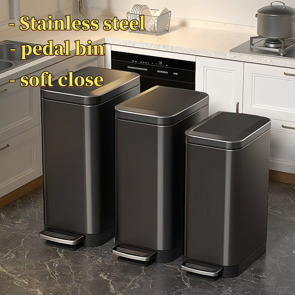 trash bin stainless steel - Best Prices and Online Promos - Oct 2026 ...