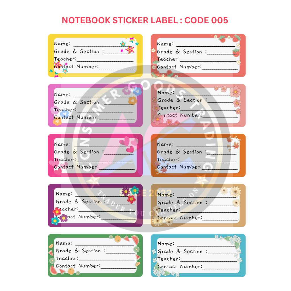 NOTEBOOKS PHOTO STICKER (8-12PCS./SHEET) | Shopee Philippines