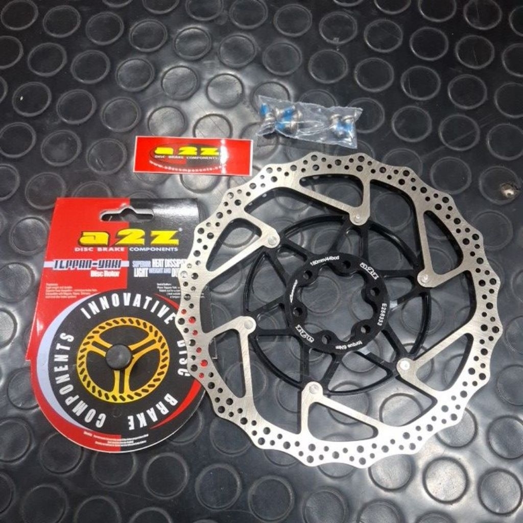 Bicycle floating disc rotor a2z SPV-180mm (sold per 1pc) | Shopee ...