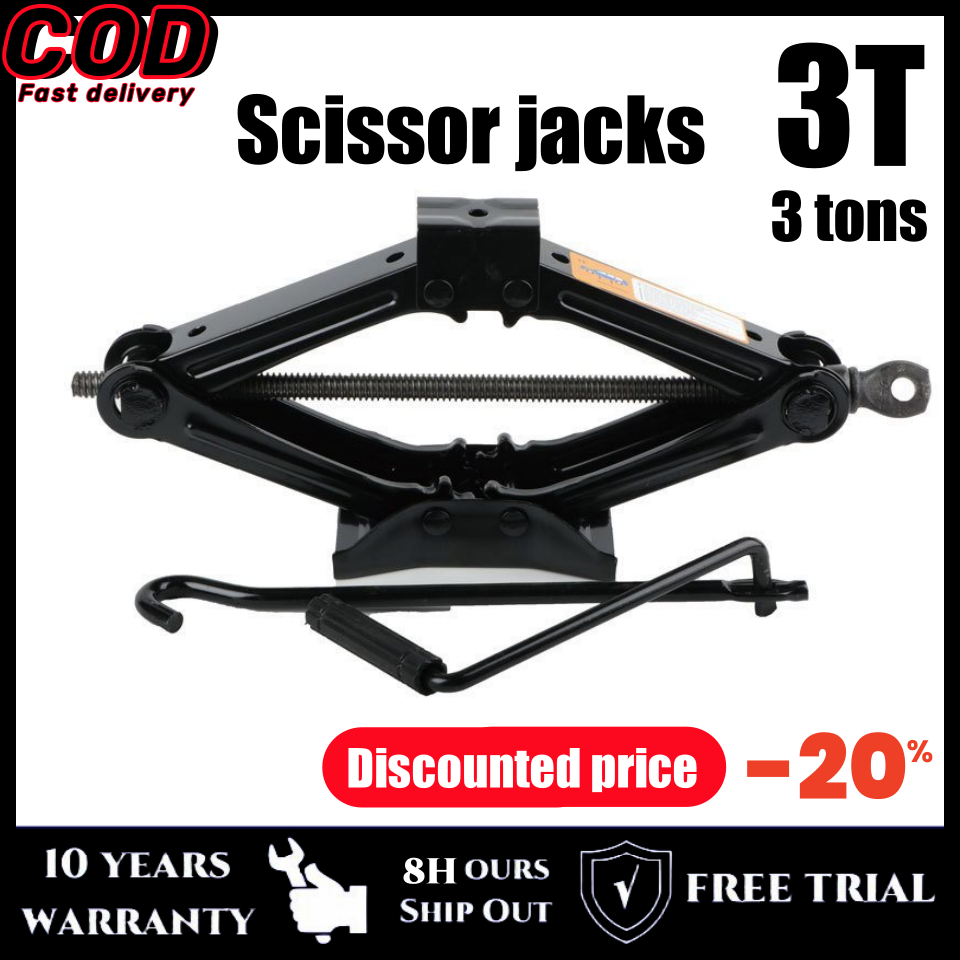 2-3Tons Automotive jack Mechanical Saving Scissor Jack Rocker Jack Car ...