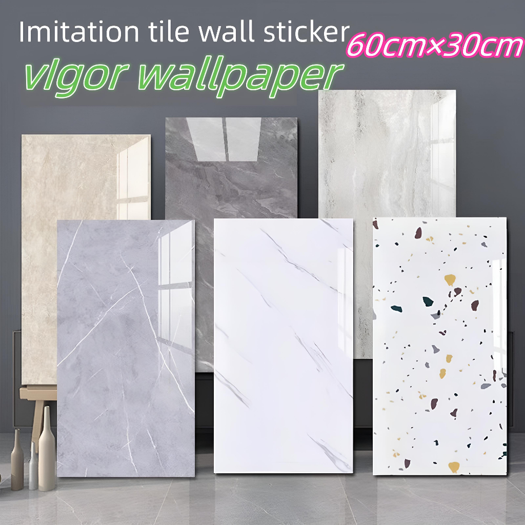Supermax Self Adhesive 3d Marble Wallpaper Size 30×60cm Foam Marble ...