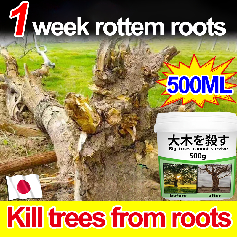 Fast-Acting 500g Tree Killer Granules - Kills Bamboo, Weeds & Roots ...