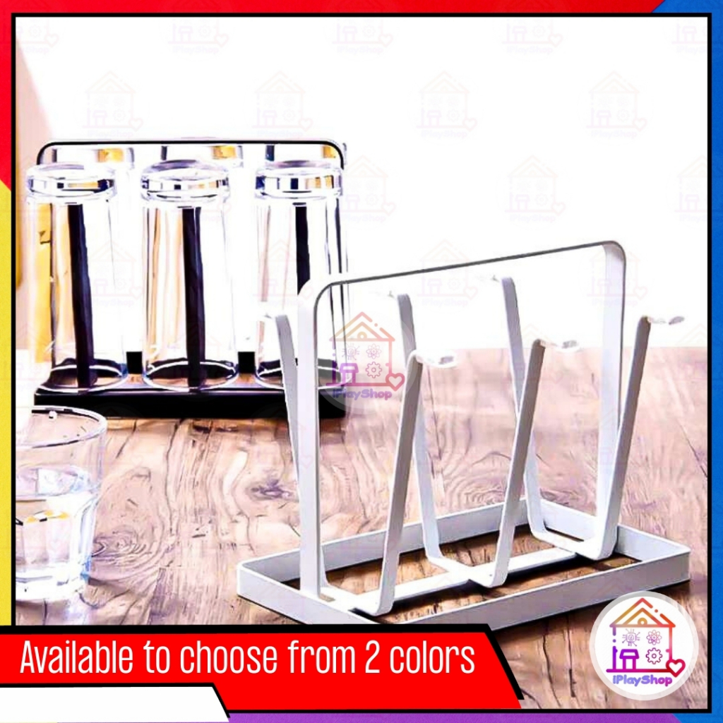 Cup Drying Rack Stand, Metal Steel Mug Holder Hanger Kitchen Stand ...