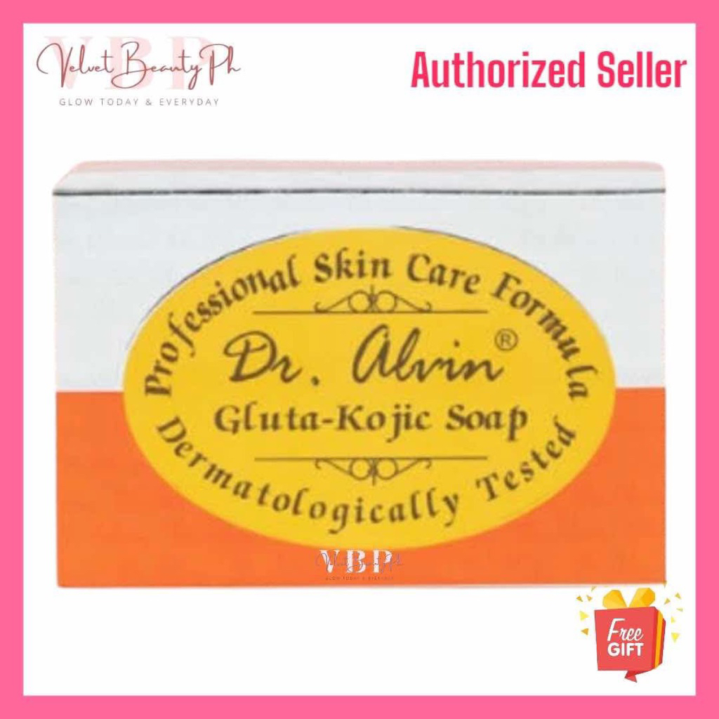 Dr Alvin Gluta-Kojic Soap 135g with freebies | Shopee Philippines