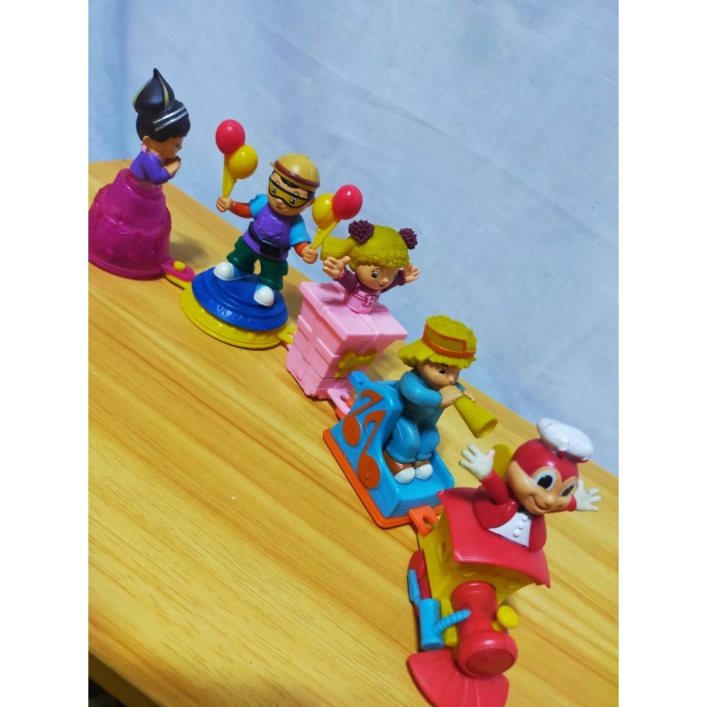 Jollibee Jolly Joy Train Complete Set / Jollibee Toys | Shopee Philippines