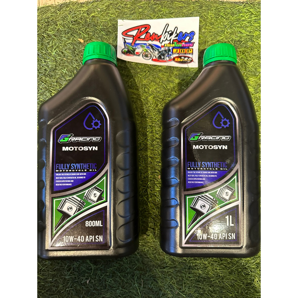 G RACING FULLY SYNTHETIC OIL 1ltr | Shopee Philippines