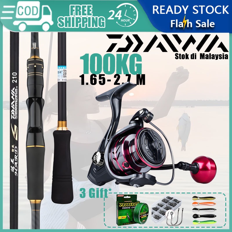 DAIWA Fishing Full Set Fishing Reel Fishing Rod